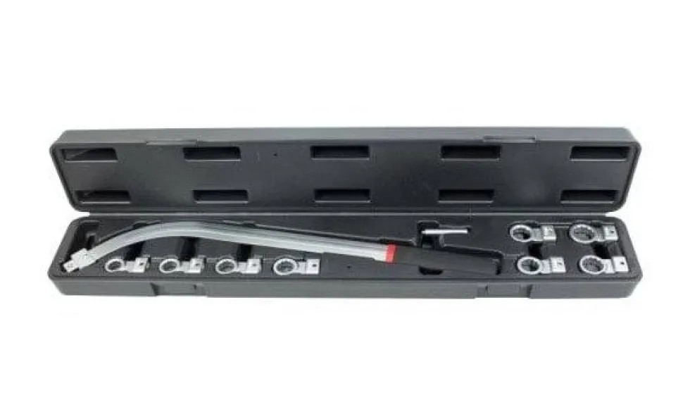 Jogo de Chaves Luneta Curva 10 Pcs Kroftools 6112