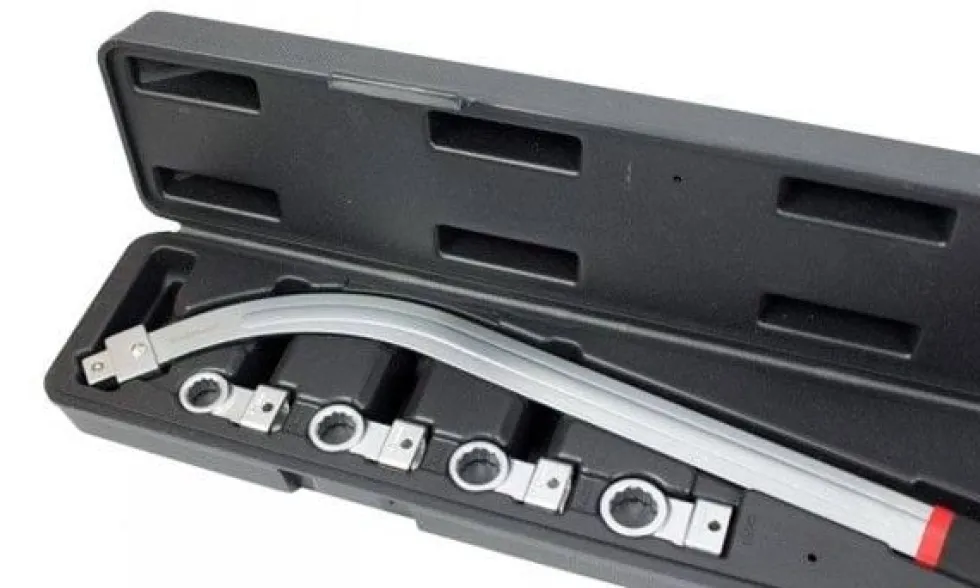 Jogo de Chaves Luneta Curva 10 Pcs Kroftools 6112
