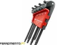 Jogo de 8 Chaves Sextavadas TORX Facom 89S.JP8A