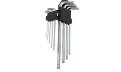 Jogo de 9 Chaves Umbrako Hexg Longa 1.5-10mm Kroftools 5516