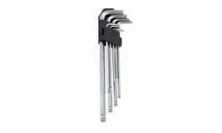 Jogo de 9 Chaves Umbrako Hexg Longa 1.5-10mm Kroftools 5516