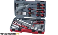 Jogo de Ferramentas 1/4'' - 1/2'' 95Pcs Teng Tools TM095