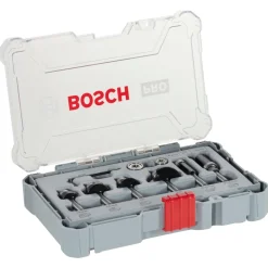 Jogo de Fresas Retas 6 Pcs encabadouro 6mm Bosch 2607017468