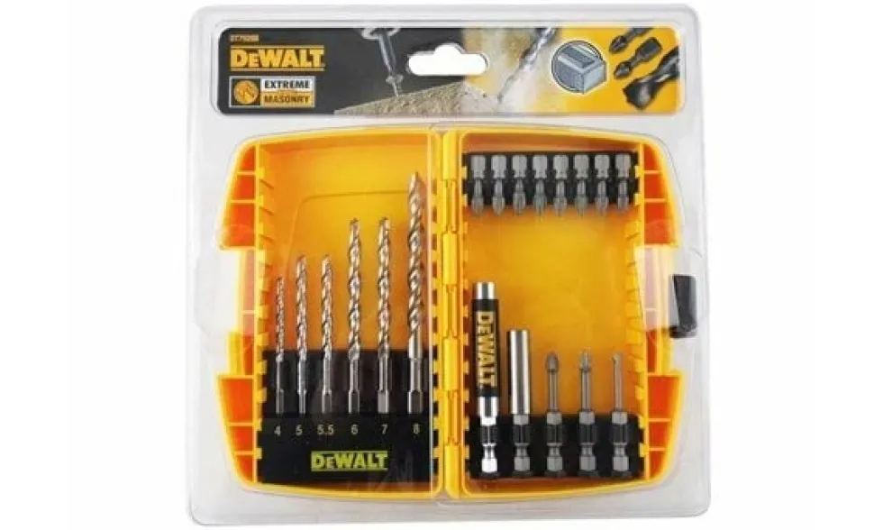 Jogo de 19 Peças Para Furar e Aparafusar Dewalt DT70712-QZ
