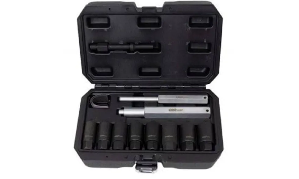 Jogo de Pernos Anti Roubo 11 Peças Kroftools 3053
