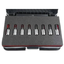 Jogo de 8 Pontas Extratoras Hexagonais 1/4 OGV GRIP Facom RTMJ8MGRPPB