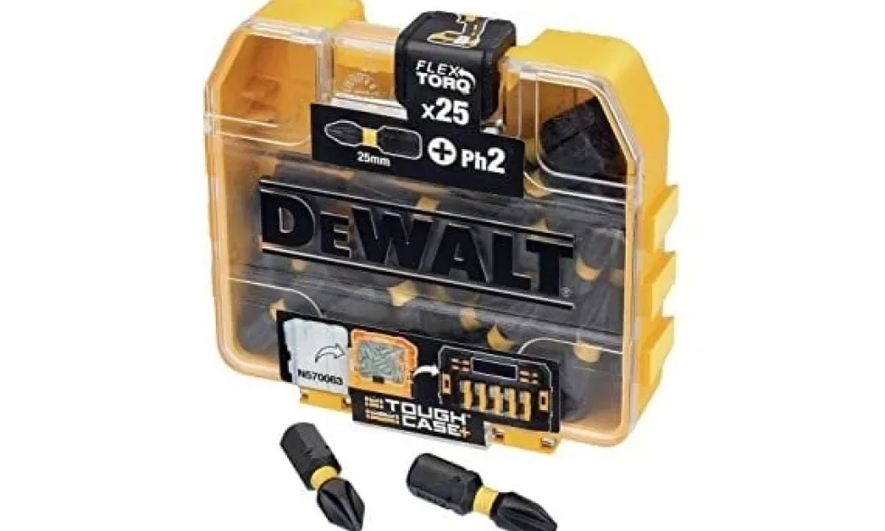 Jogo de Pontas FLEXTORQ Ph2 25mm 25Pcs Dewalt DT70555T-QZ