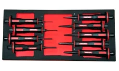 Jogo de Punções e Saca Cavilhas – 9Pcs Kroftools 8574