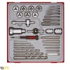 Jogo Machos e Matrizes 1/2" Teng Tools TTDTD34