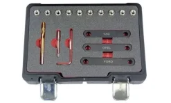 Jogo para Reparar Tubos de Travões M9 x 1.25 Kroftools 5930