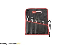Jogo 6 Pcs Chave Anel Dupla TX-E KS Tools 911.0370