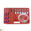 Jogo 24 Pcs Teste Injectores Common Rail e Adaptadores Kroftools 8114