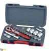 Jogo 21 Peças Dozeavadas 1/2" Teng Tools T1221