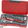 Jogo 24 Peças 1/4" Teng Tools T1424