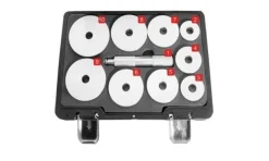 Jogo p/ Sacar e Instalar Rolamentos e Vedantes Kroftools 6312