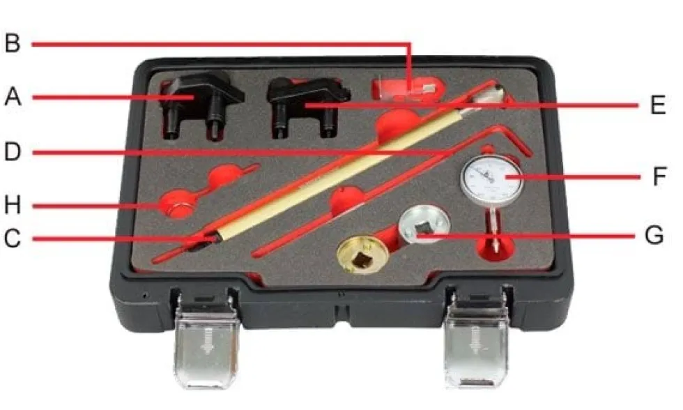 Jogo Sincronização VAG 1.8/2.0 TSI/TFSI Kroftools 1602