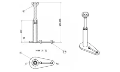 Kit Adaptadores de Suporte p/ Elevador Kroftools 9841