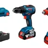 Kit Aparafusadora de Impacto GDX 18V-200 + Aparafusadora GSR 18V-55 Professional BOSCH 06019J2207