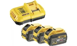 Kit 3 Baterias 54V/18V 9.0Ah + Carregador Flexvolt Dewalt DCB118X3-QW