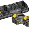 Kit Baterias 54V/18V 6Ah DCB546x2 + DCB132 DeWalt DCB132T2-QW