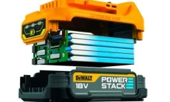 Kit 2 Baterias 18V XR Powerstack + Carregador DeWalt DCB1102E2-QW