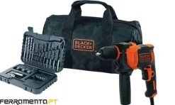 KIT: Berbequim com Percussão 710W, bucha 13mm