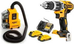 Kit Berbequim DCD796 + Aspirador DWH161 Dewalt DCD796NPRO7