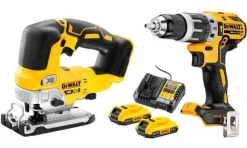 Kit Berbequim DCD796 + Serra Recortes DCS334NT Dewalt DCD796NPRO12