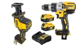 Kit Berbequim DCD996 + Serra Sabre DCS369 Dewalt DCD996NPR10