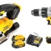 Kit Berbequim DCD996 + Serra Tico-Tico DCS334 Dewalt DCD996NPRO6