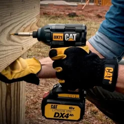 KIT Berbequim DX12 + Aparafusadora de Impacto DX71 18V 4.0Ah CAT DX12K.2