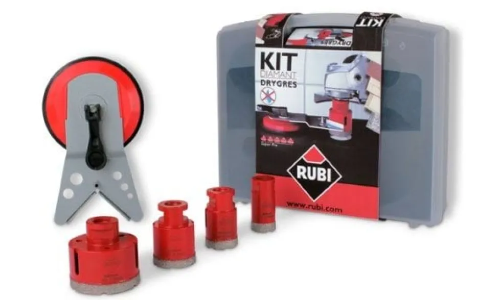 Kit 5 Brocas Craneanas Corte Seco Ø28 - 68 mm Rubi 50936