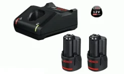 Kit Carregador GAL 12V + 2 Baterias GBA 12V 3.0Ah Bosch 1600A019RD