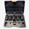 Kit chaves caixa extratoras 1/2" 6 peças 17-27mm Kroftools 3076