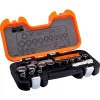 Kit Chaves de Caixa com Roquete 12Pcs Bahco S140T