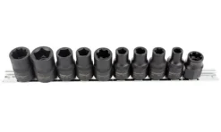 Kit Chaves Especiais 1/2” 10Pcs Kroftools 6090