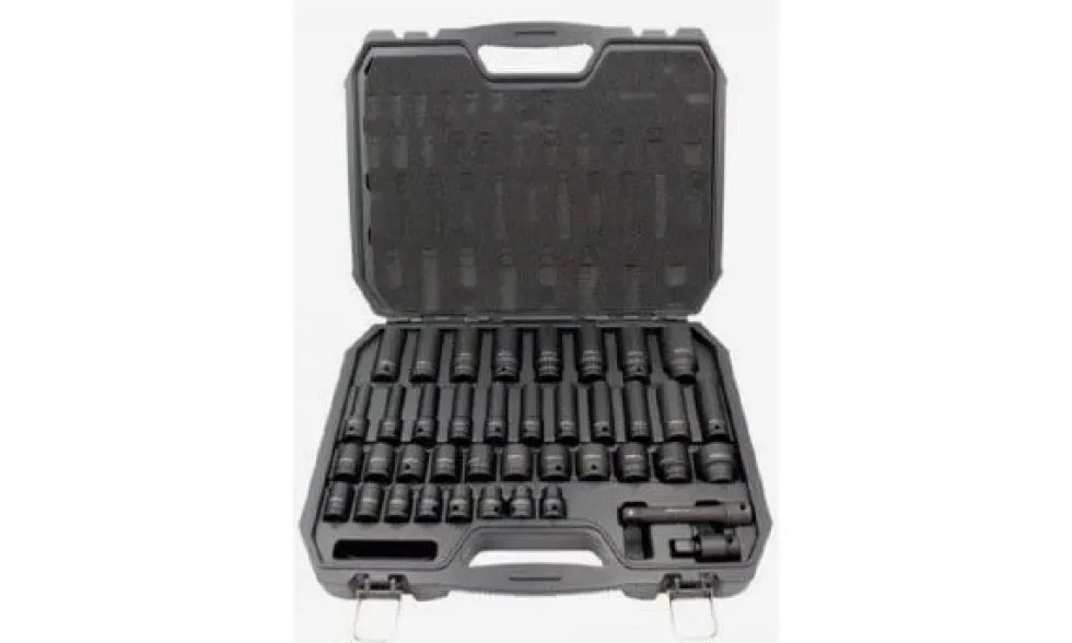 Kit chaves impacto 1/2" 40 peças Kroftools 2124