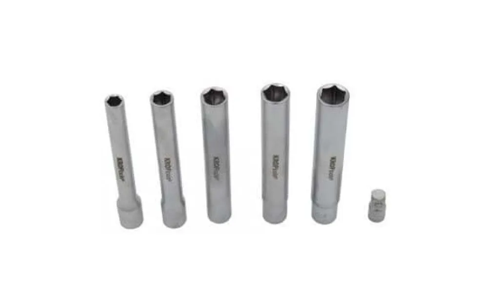 Kit Chaves Longas 3/8” 8-14mm 6 Pcs Kroftools 2007