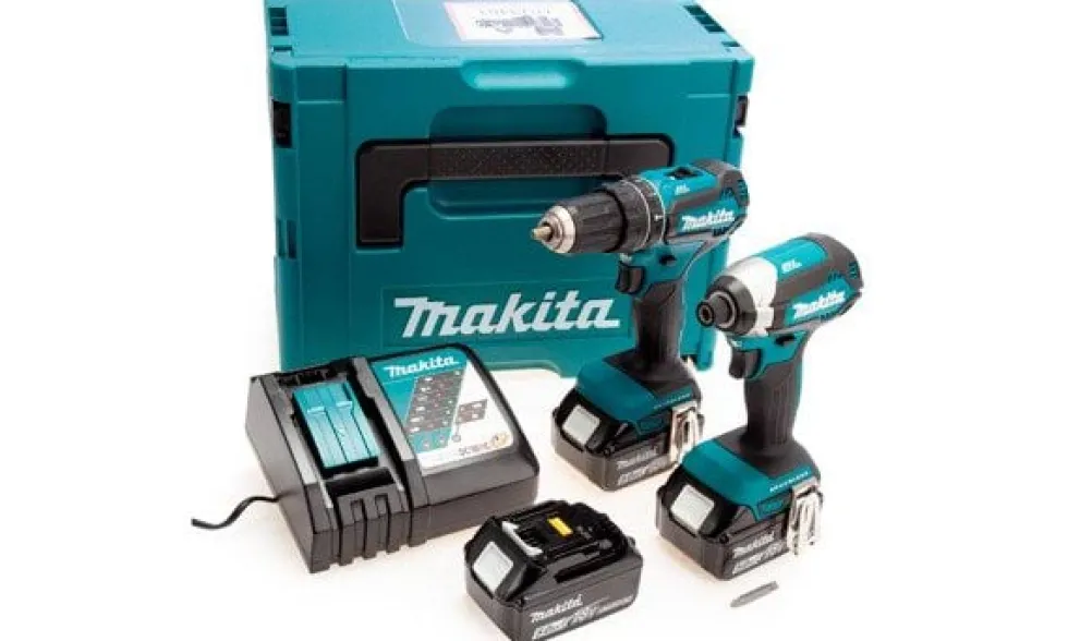 Kit Combo Berbequim + Chave de impacto 18V Makita DLX2283T3J