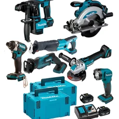 Kit Combo de 7 Máquinas 18V Profissional Makita DHR171PRO11