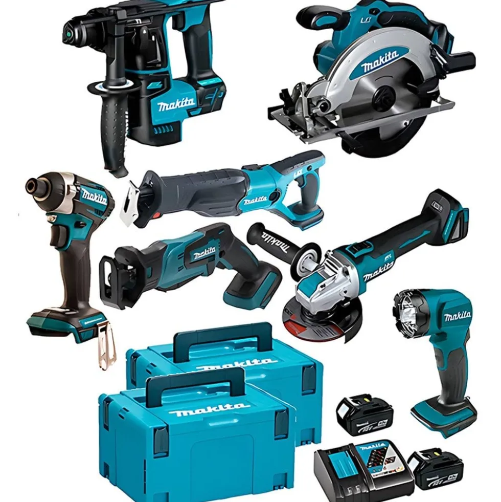 Kit Combo de 7 Máquinas 18V Profissional Makita DHR171PRO11