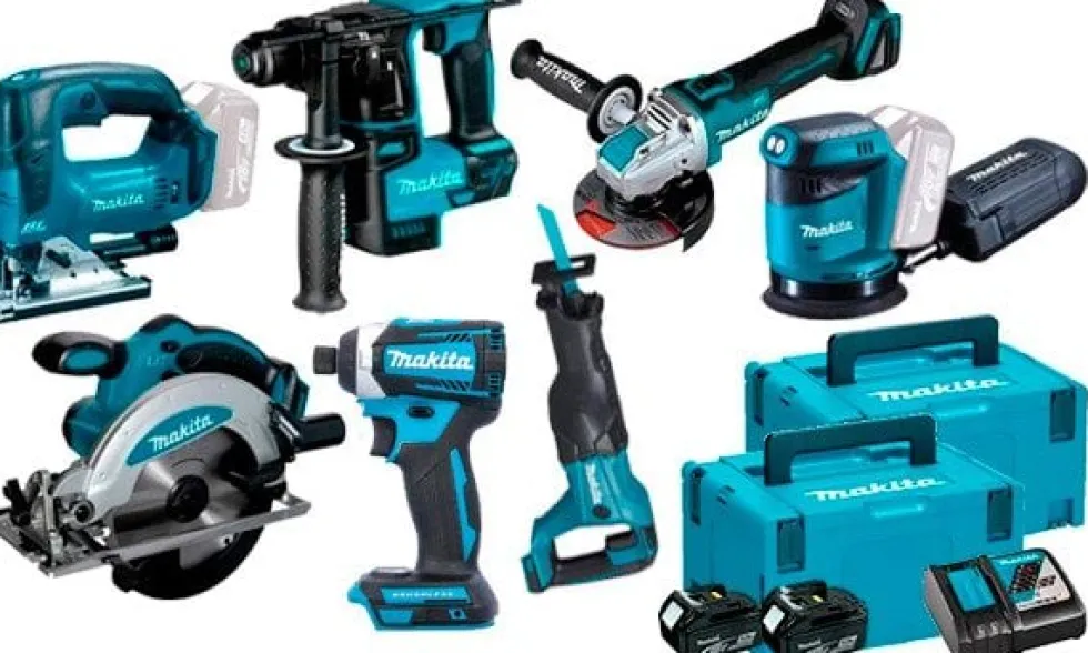 Kit Combo de 7 Máquinas 18V Profissional Makita DHR171PRO12