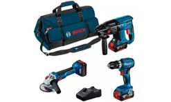 Kit Combo GSB + GWS + GBH + 2x GBA 18V Bosch 0615990N29