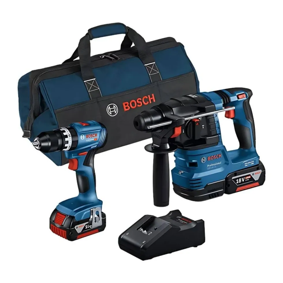 Kit Combo GSB 18V-45 + GBH 18V-22 Professional Bosch 0615A50039