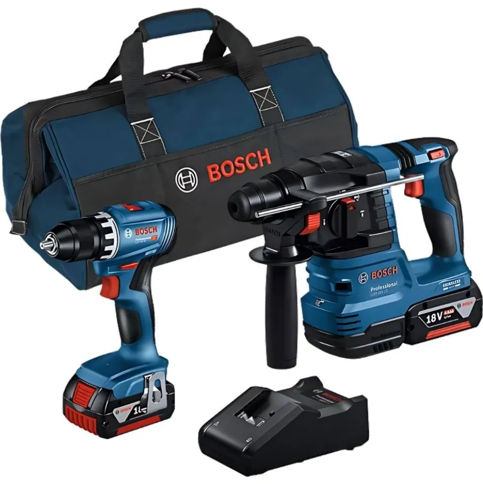 Kit Combo GSB 18V-45 + GBH 18V-22 Professional Bosch 0615A50039