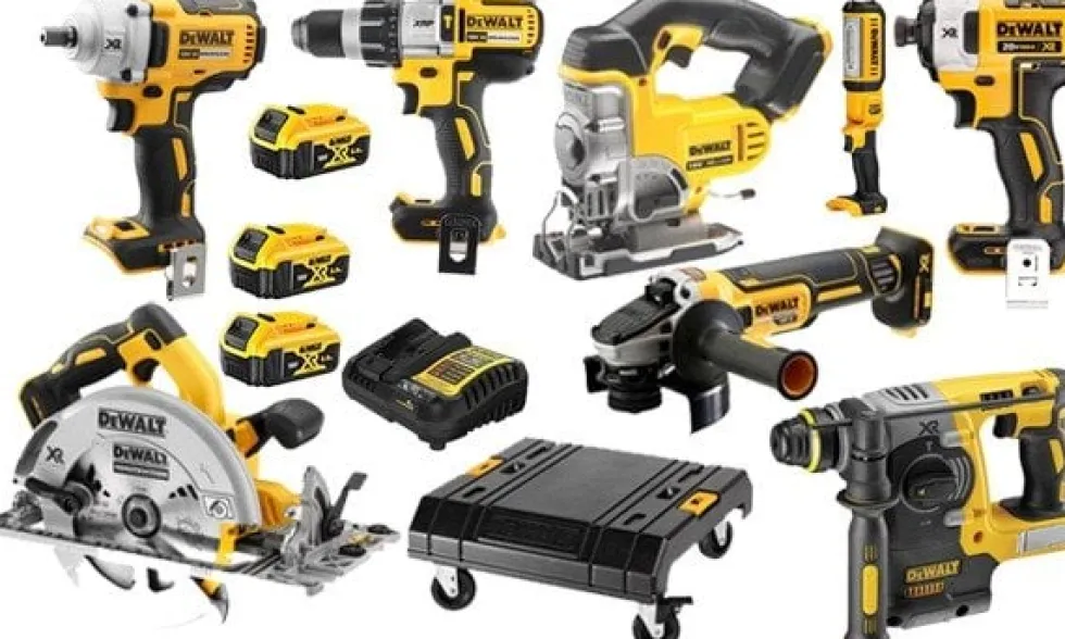 Kit Combo 8 Maquinas 18V + Carinho DWST1-71229 Dewalt DWK701T