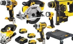 Kit Combo 6 Maquinas 18V + Carrinho DWST1-71229 Dewalt DCD796NPRO19