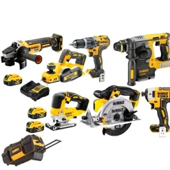 Kit Combo 7 Maquinas 18V + Mala Com Rodas DWST1-79210 Dewalt DCD796NPRO30