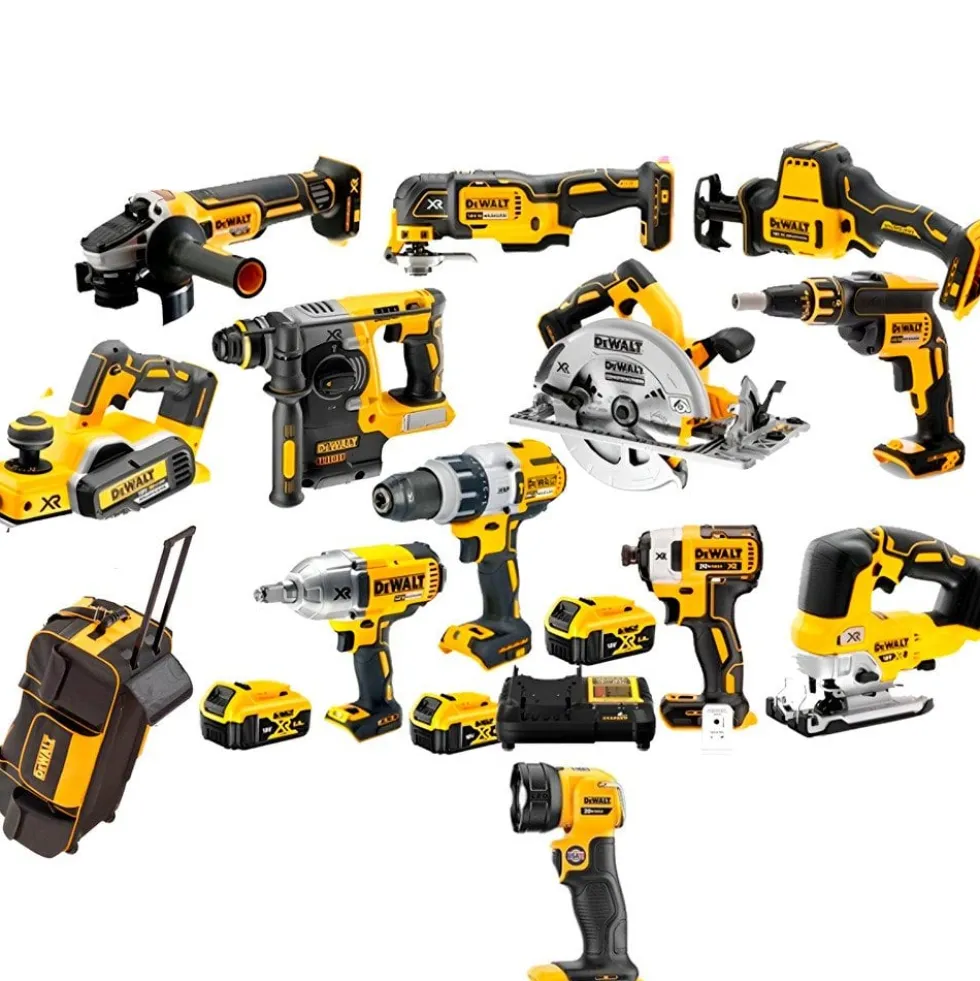 Kit Combo 12 Maquinas 18V + Mala Com Rodas DWST1-79210 Dewalt DCD996NPRO35