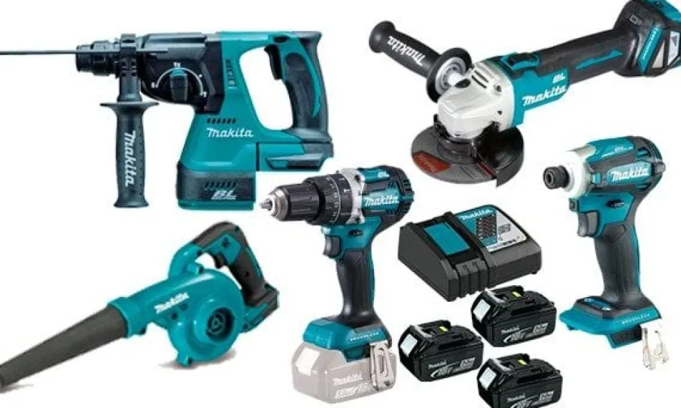 Kit Combo 5 Máquinas a Bateria 18V Para LSF Makita DLXLSF1